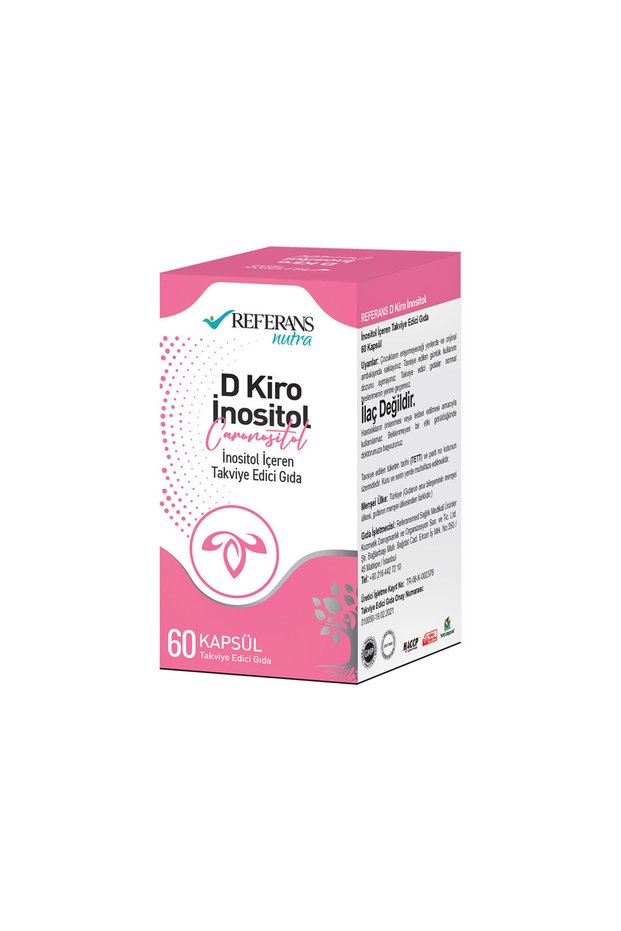 D Kiro Inositol 60 Capsules