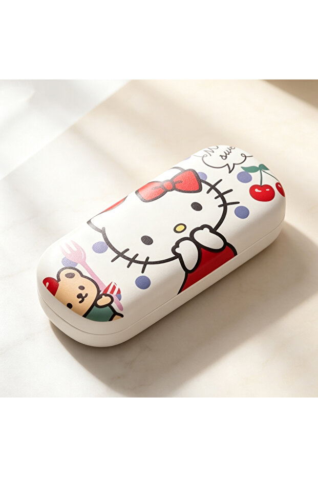 8 Sanrio Hello Kitty Glasses Case – Cartoon Pattern Eyewear Storage Case / Sunglasses Case – Crush-R