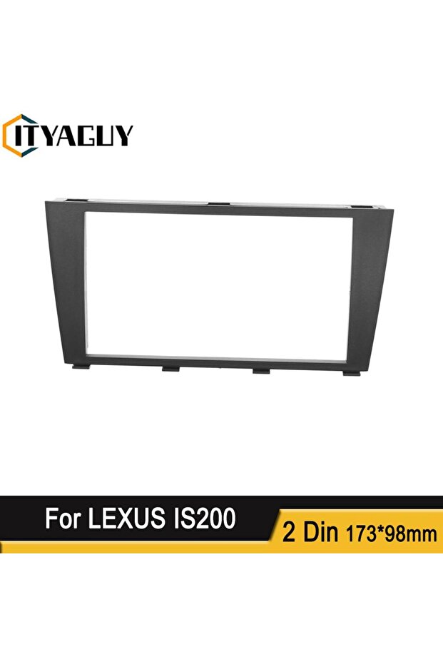 2 Din Car Radio Fascia for 1995-2006 Lexus IS200 IS300 Toyota Altezza Dashboard Panel Auto Stereo Pl