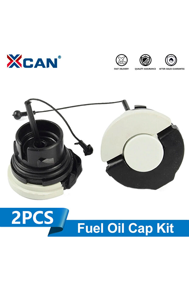 XCAN 2pcs Fuel Oil Cap Kit For STIHL MS171/181 MS200/210/230/240/250/260 MS340 MS200T MS211 MS192...