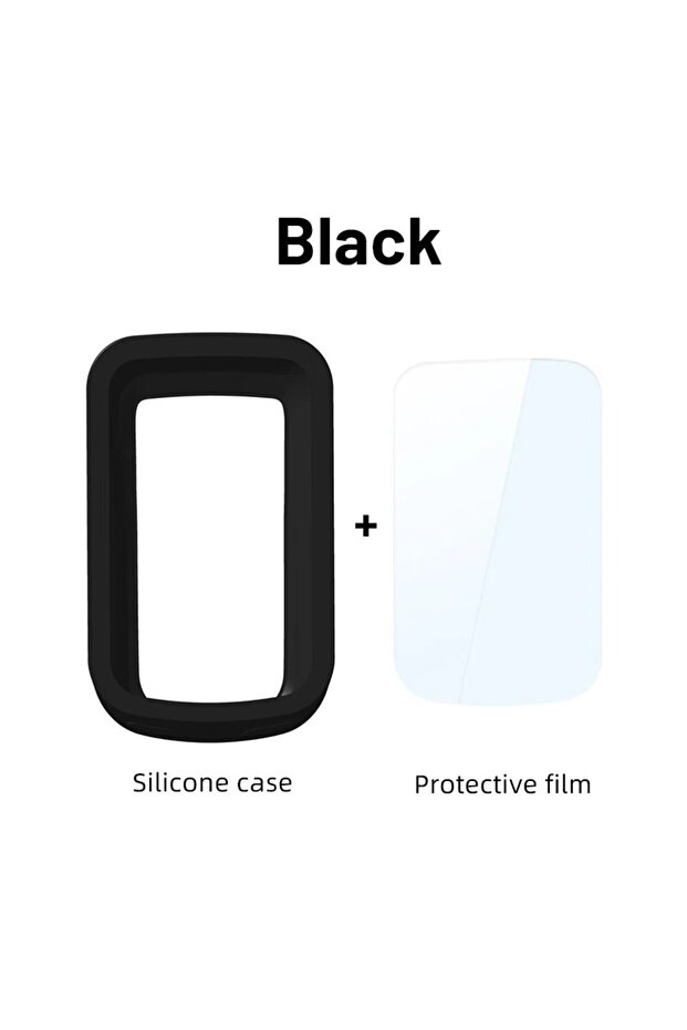 Black Silicone Protective Cover for IGPSPORT BSC100S BSC 100S Black Case of GPS Bike Bicycle Compute
