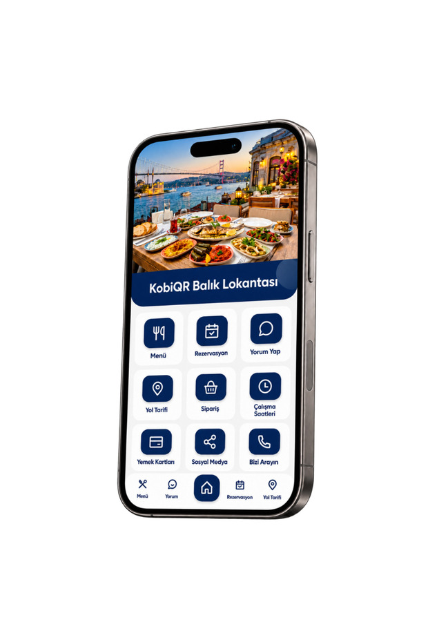 Balık QR Menü - Pro
