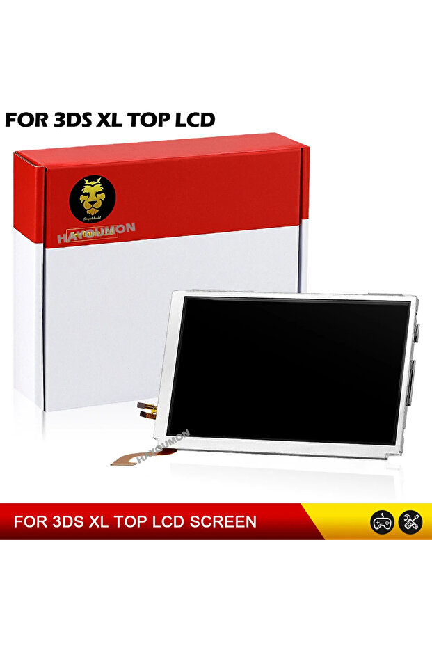 شاشة LCD علوية بديلة لجهاز 3DS XL LL، شاشة LCD علوية لجهاز 3DS XL/LL، شاشة LCD علوية لجهاز 3DS XL/LL للألعاب