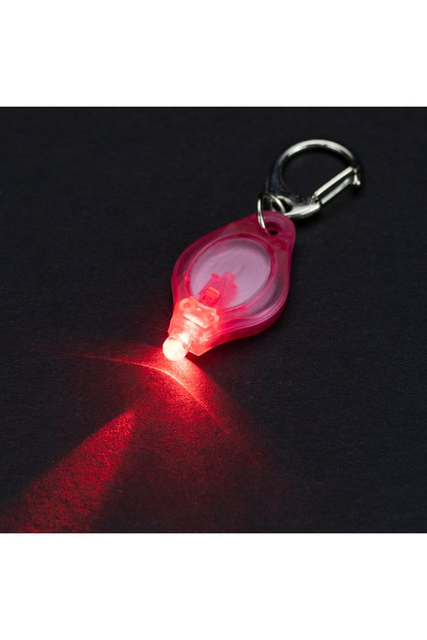 1-pcs Red-Red light 1/10/50/100pc/Mini LED Keychain Light White Red Yellow Green Blue Purple Light F