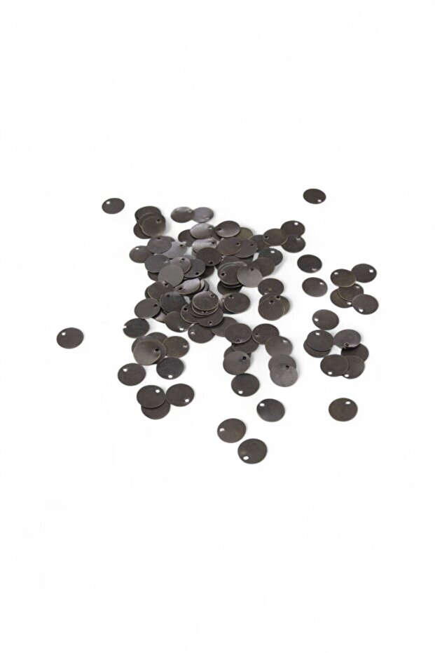 10 mm Side Drilled Bronze Sequins (30 Gr 190 Pieces)