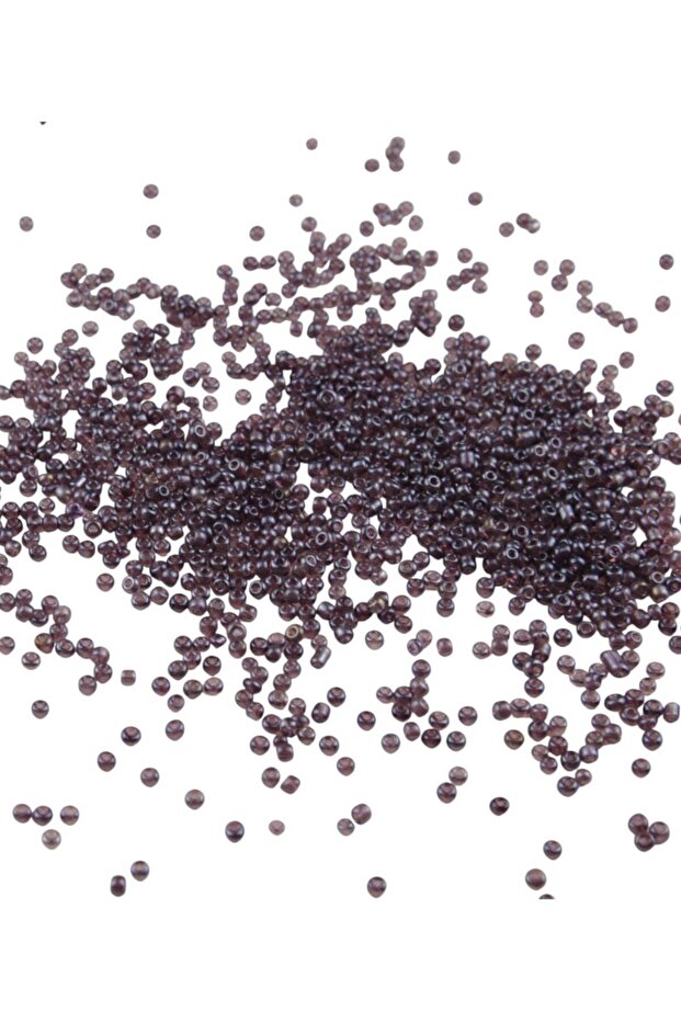 08 Sand Dark Plum Beads 3 mm (100 Gr 6000 Pieces)