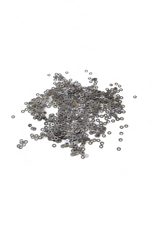 4 mm Coffee Center Hole Rice Flake Sequin (30 Gr 1256 Pieces)