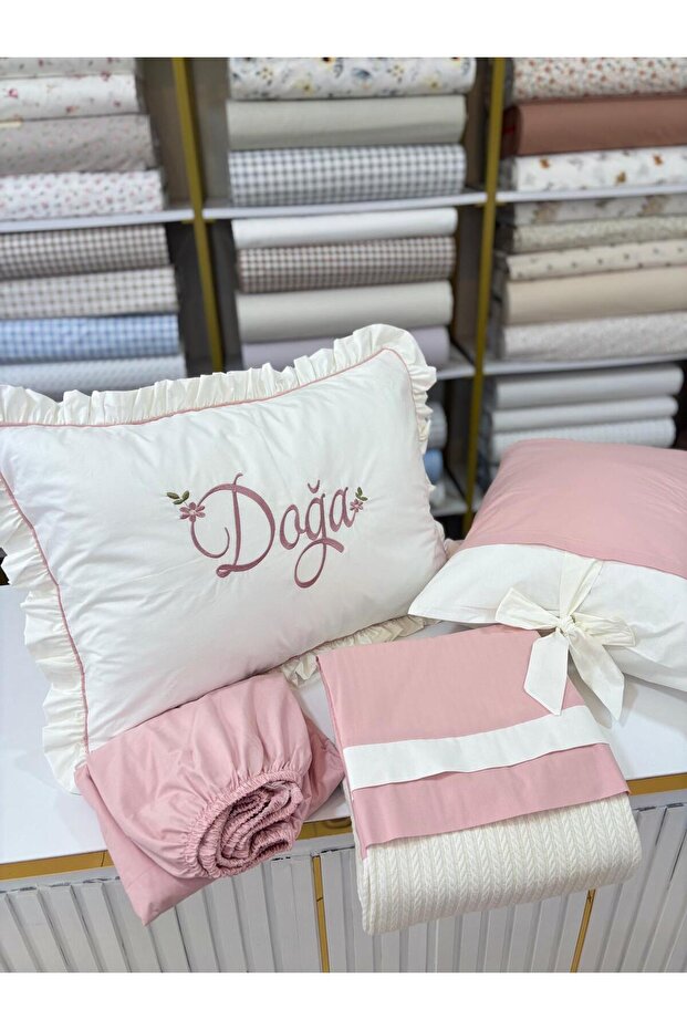 Embroidered Single Pique Set