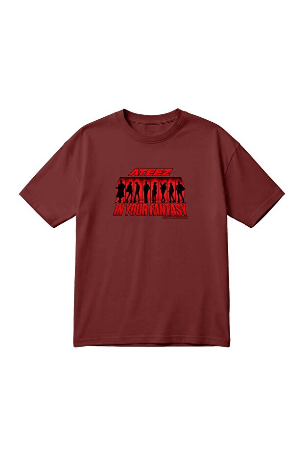 Ateez Printed Unisex Oversize T-Shirt