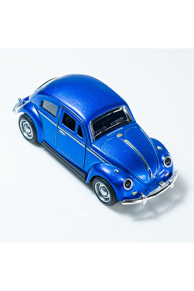 SL1126-B 1: 36 Classic Beetle Alloy Car Mini Double Door Die Casting Model Color Retro Old Master Ve