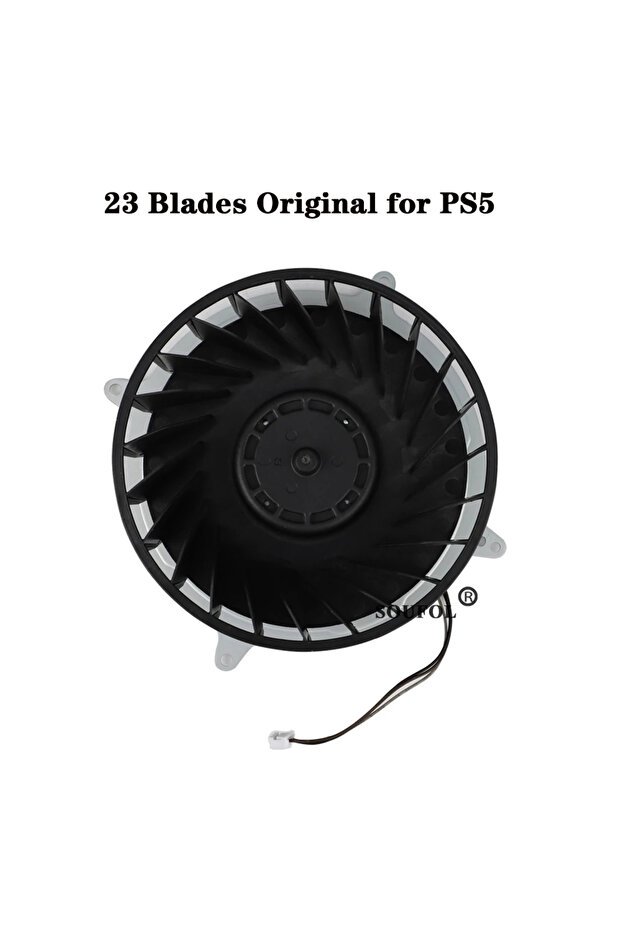 23Blades for PS5 NEW Internal Cooling Cooler Fan For PS5 Slim Console 19 Blades Cooler Fan For PS5 C