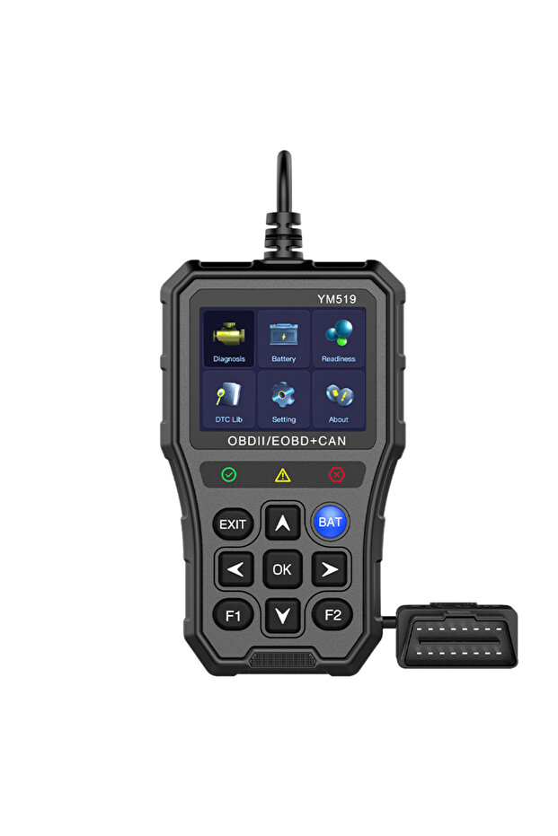YM519 Code Reader Fault Code Scanner Multi-language YM519 Car Diagnostic Tool OBD2 Code Reader Check