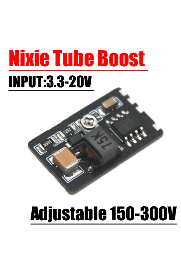 Nixie Tube Boost Converter DC-DC 3.3V-20V TO 150-300V 160V 170V 200V High Voltage Power Supply Ma...