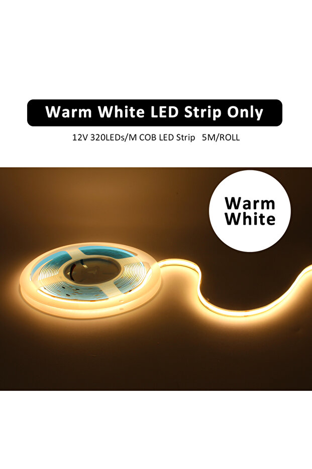 وحدة تحكم في الإضاءة WW COB Strip Only PIR Motion Sensor ES32 12V 24V لون واحد RGB Pixel Flex 5M LED