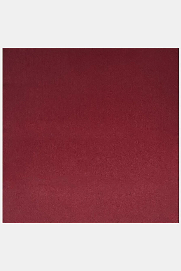 Silvery Plain Scarf Cherry
