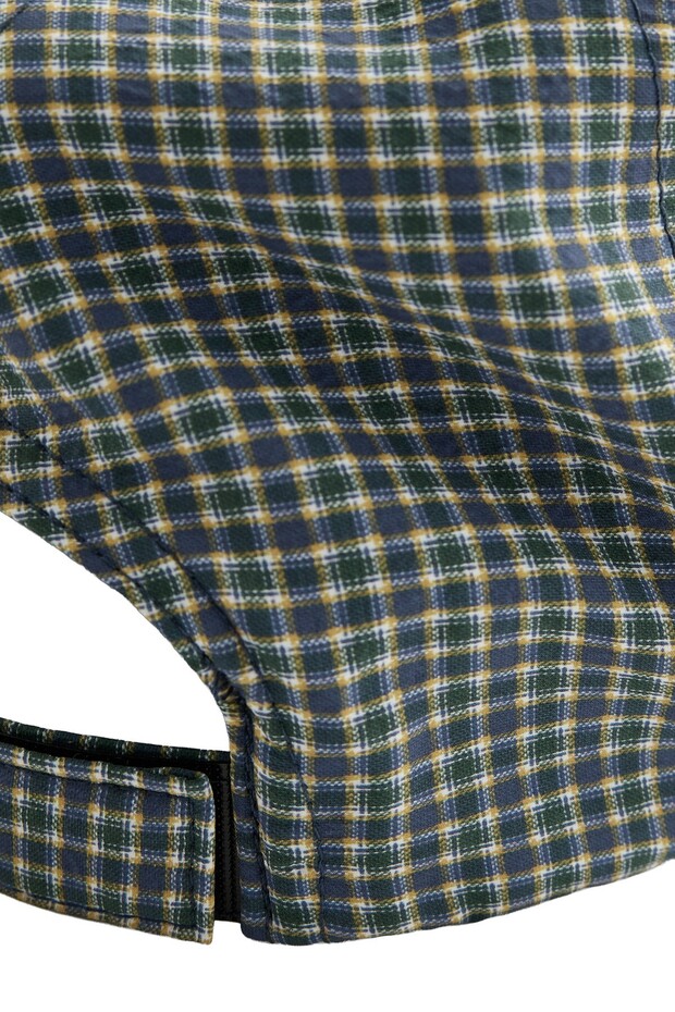 Checked print cap
