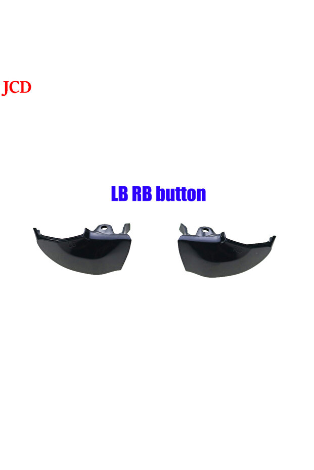 B JCD Solid Black Button Set RT LT RB LB For Xbox One Controller