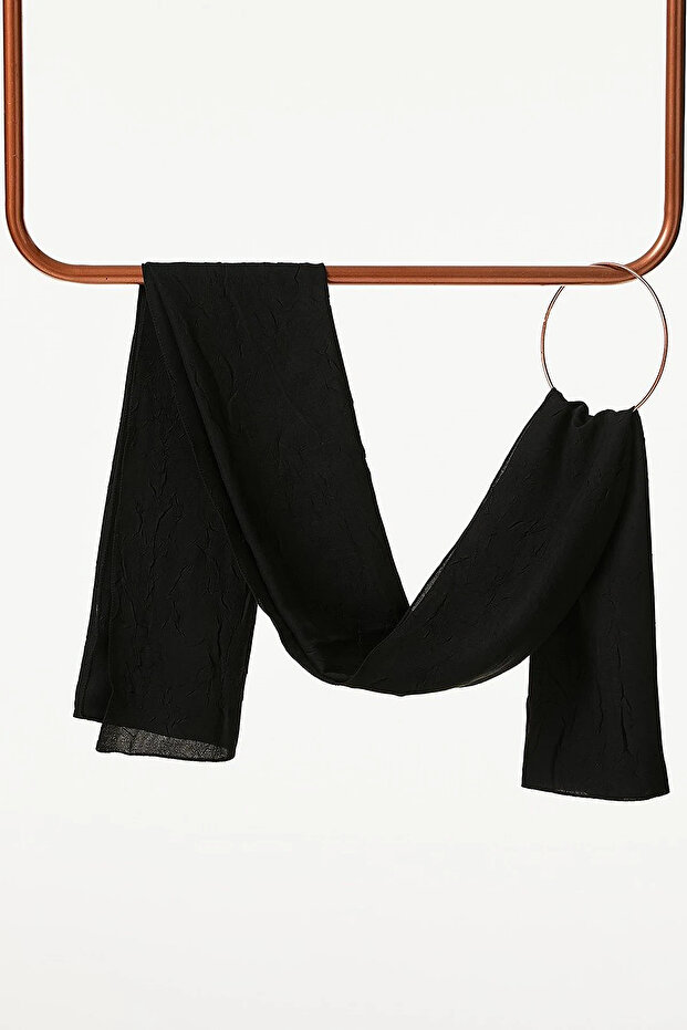 Star Krash Shawl Black