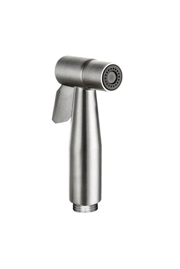 WHITE Women's Washing Machine 304 Stainless Steel High Pressure Spray Pressurized Silver Hand Bidet