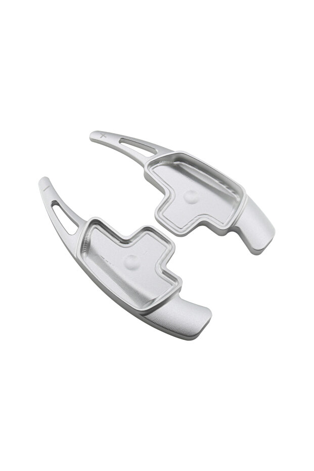 Silver For Mercedes Benz C E Class W205 W213 MB GLE C292 W166 W167 2016-2021 Car Steering Wheel Padd