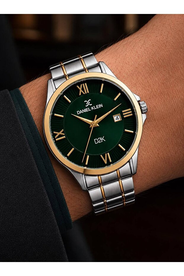 Men's Wristwatch Steel Strap with 2 Years Warranty Special for Groom and Suit Bdk.14452.S7