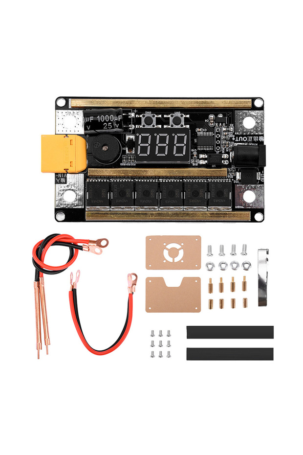 ANENG Kit with shell GX591 12V 99-Setting Handheld Smart CNC Spot Welder, Portable 18650 Lithium-Ion