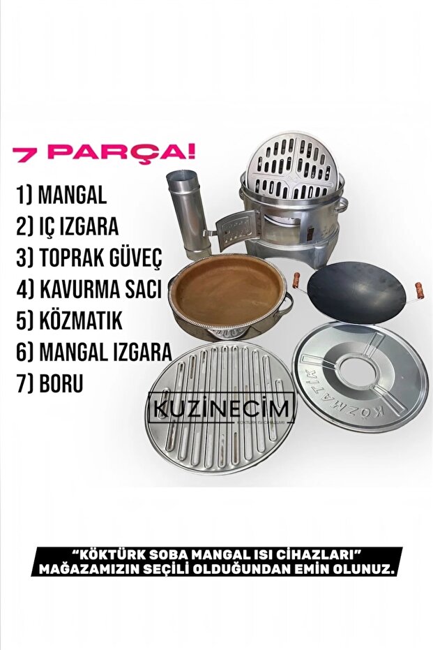 Toprak Güveç Mangal Seti