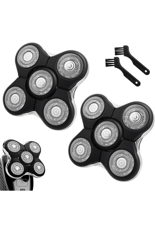3Pcs 1/2/3/6Pcs Shaver Replacement Heads Compatible with Balder XR7000/XR1500/XR5 Head Shaver Model
