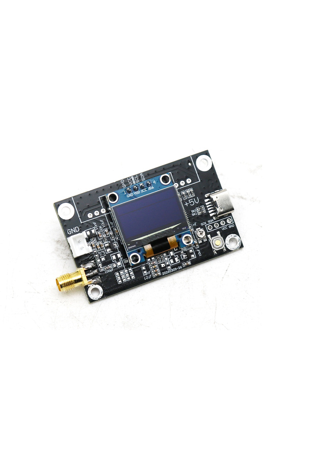 oled Frequency Meter 2CH Digital Frequency Meter 1KHZ~200M/20M-2400M Low/High Frequency Counter RF S