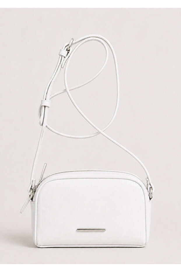 White Women's Crossbody Bag