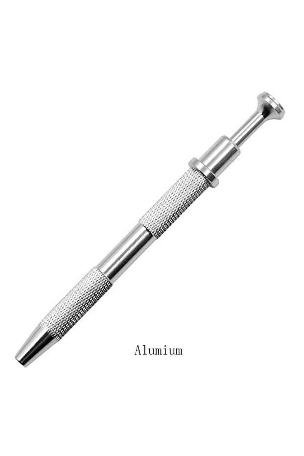 S5-1pc 1Pc Surgical Steel Professional Push in Syringe Type Quad Prong Small Bead Holder Grab Ball C