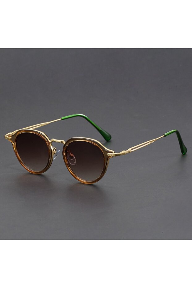 Brown Tortoise Acetate Metal Leg Shades Frame Handmade Oval Square Men Classical Handmade Ladies Eye