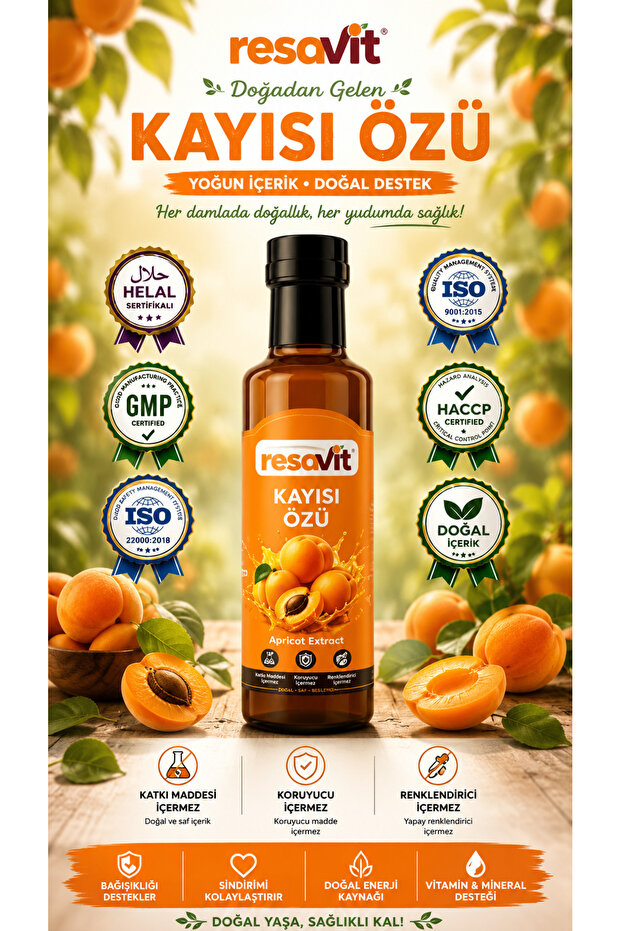 Kayısı Özü 500 ml