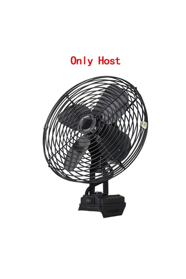 Makita Pin Camping Fan 8In Outdoor Fishing Wireless Desktop Portable Metal Fan Strong Wind Fan For M