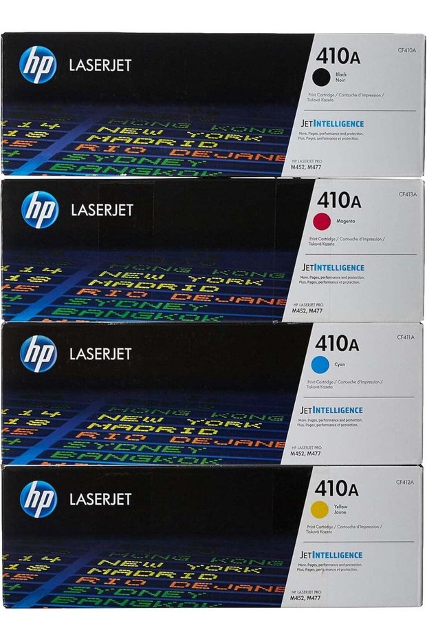 410A Original LaserJet Toner Cartridge | Compatible with Color LaserJet Pro M452 & M477 Series Printers | High Quality Laser Printing Cartridge