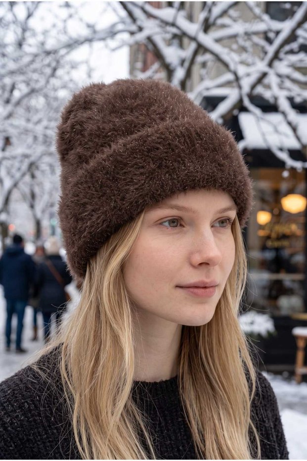 Women's Plush Beanie