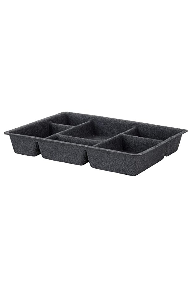 IKEA 103.480.19 Raggisar Tray, Dark Gray