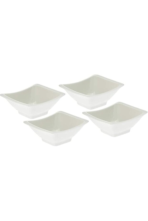 Symphony 13 Cm Casa Bowl Set - 4 Pieces - White