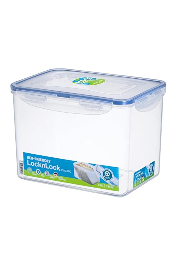LocknLock Rectangular Tall Food Storage Container 3.9L Airtight Leakproof Lid, BPA-Free, Microwave, Freezer & Dishwasher Safe, Space-Saving Container for Meal Prep & Leftovers