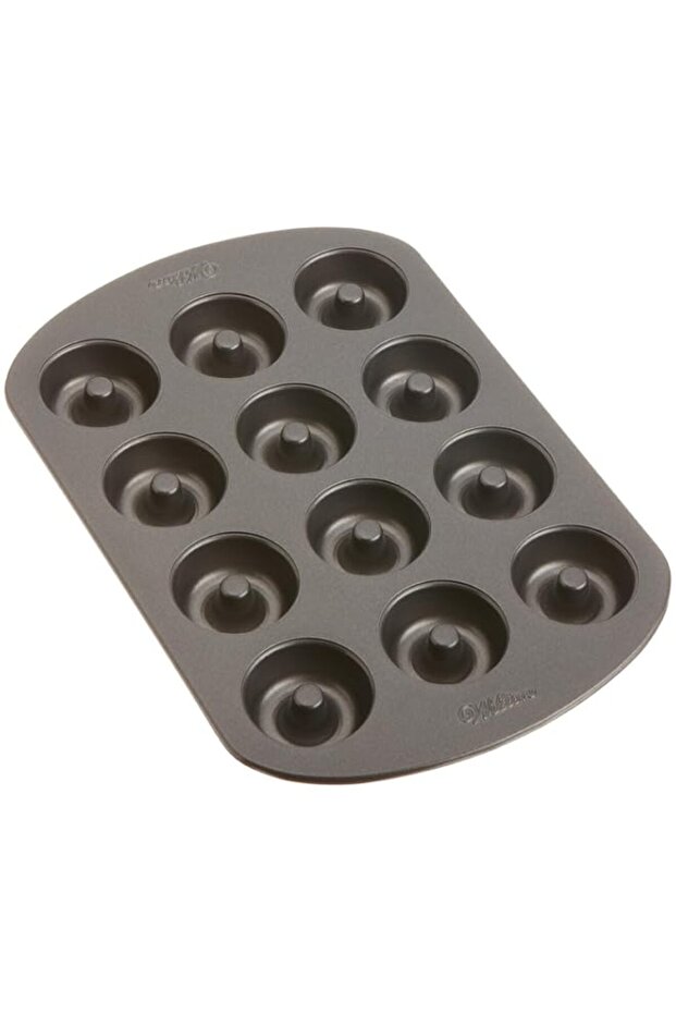 Wilton Doughnut Pan, Black, Medium, WT-2105-2390