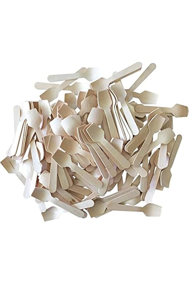 Outside the Box Papers Bulk Mini Wooden Spoons -Eco Friendly Disposable Biodegradable - 3.5 Inches - 300 Pack Brand