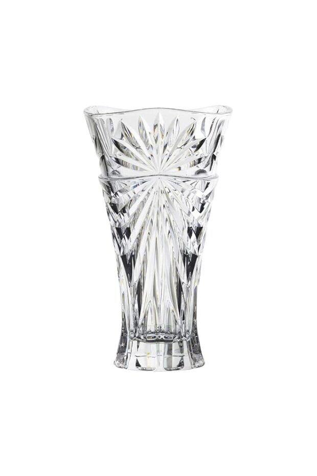 RCR Romola Crystal Vase , Clear