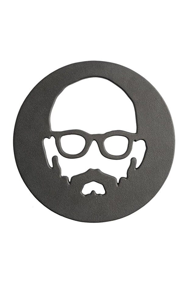 Babish Cookware Cast Iron, 8-Inch, Preseasoned Face Trivet