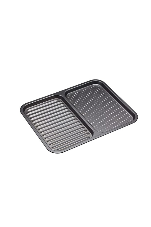 Master Class Non-Stick Divided Baking Tray, 39X31X15cm, Sleeved