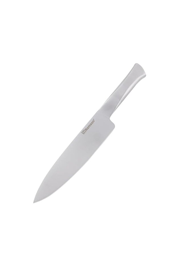 NAMSON Utility Kitchen Knife, 12.7 cm Stainless Steel Blade, Ergonomic Handle, Silver