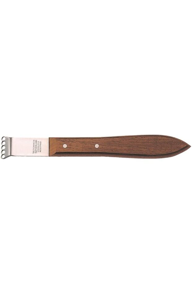 Victorinox Maple Wood Handle Lemon Zester, Brown