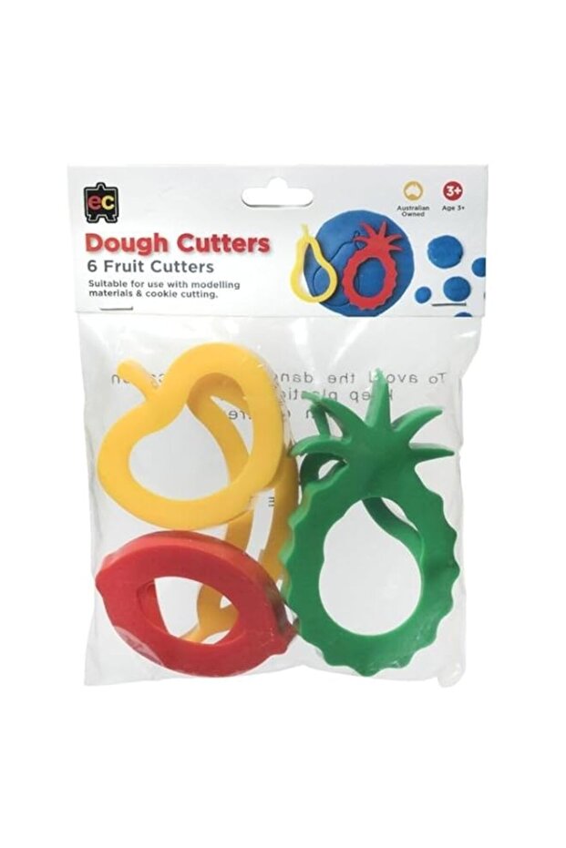 educational colours Vantage Cookie Cutters Fruit Set 6-Pieces