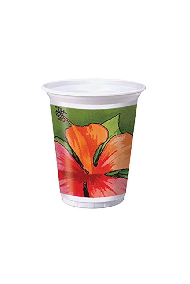 Creative Converting Bamboo Weave Plastic Cup 8 Pieces, 16 Oz Capacity