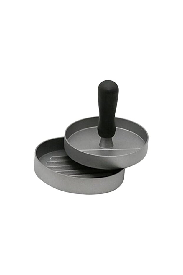 Grill Hamburger Press Mold Grey 11Centimeter