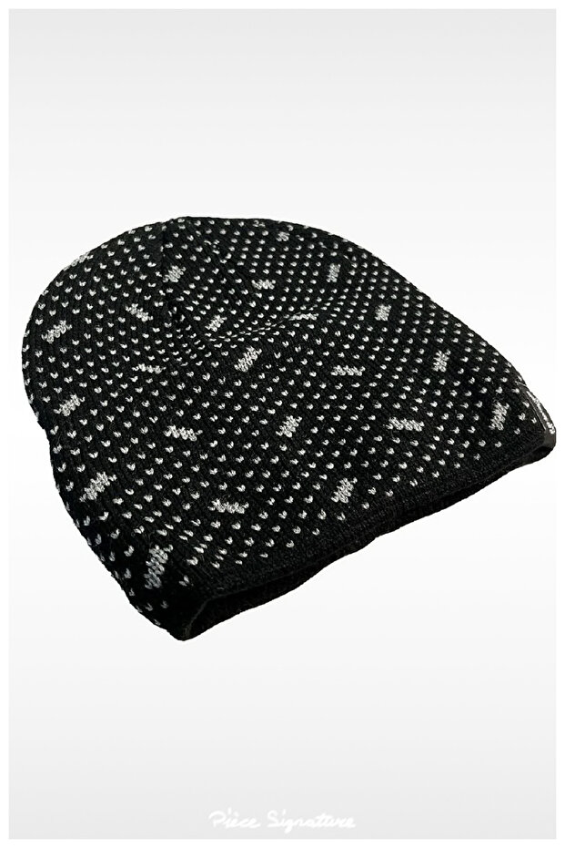 Comfortable and Warm, Patterned Foldless Cut Beanie (for Women and Men)